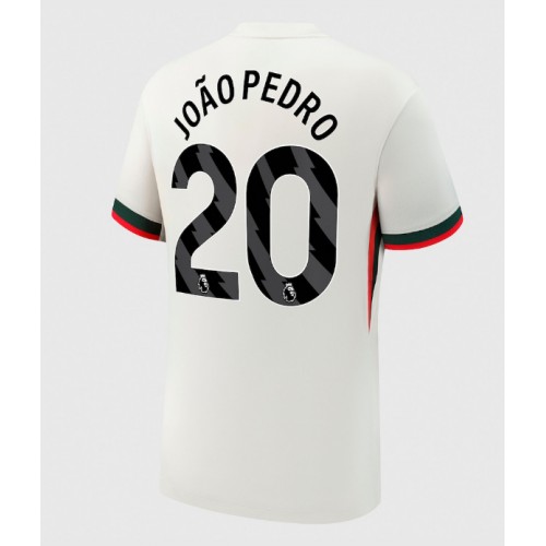 Chelsea Joao Pedro #20 Venkovní Dres 2025-26 Krátkým Rukávem Chelsea Joao Pedro #20 Venkovní Dres 2025-26 Krátkým Rukávem