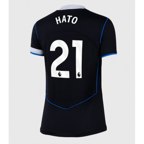 Chelsea Jorrel Hato #21 Alternativní Dres pro Dámy 2025-26 Krátkým Rukávem Chelsea Jorrel Hato #21 Alternativní Dres pro Dámy 2025-26 Krátkým Rukávem