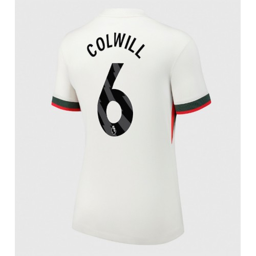 Chelsea Levi Colwill #6 Venkovní Dres pro Dámy 2025-26 Krátkým Rukávem Chelsea Levi Colwill #6 Venkovní Dres pro Dámy 2025-26 Krátkým Rukávem