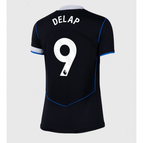 Chelsea Liam Delap #9 Alternativní Dres pro Dámy 2025-26 Krátkým Rukávem Chelsea Liam Delap #9 Alternativní Dres pro Dámy 2025-26 Krátkým Rukávem