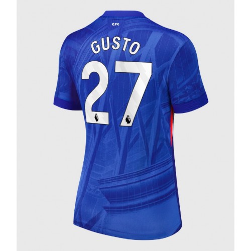 Chelsea Malo Gusto #27 Domácí Dres pro Dámy 2025-26 Krátkým Rukávem Chelsea Malo Gusto #27 Domácí Dres pro Dámy 2025-26 Krátkým Rukávem