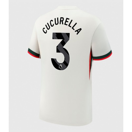 Chelsea Marc Cucurella #3 Venkovní Dres 2025-26 Krátkým Rukávem Chelsea Marc Cucurella #3 Venkovní Dres 2025-26 Krátkým Rukávem