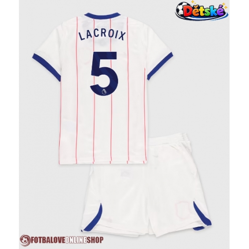 Chelsea Maxence Lacroix #5 Alternativní dres komplet pro Děti 2026-27 Krátkým Rukávem (+ Krátké kalhoty)