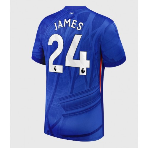 Chelsea Reece James #24 Domácí Dres 2025-26 Krátkým Rukávem Chelsea Reece James #24 Domácí Dres 2025-26 Krátkým Rukávem