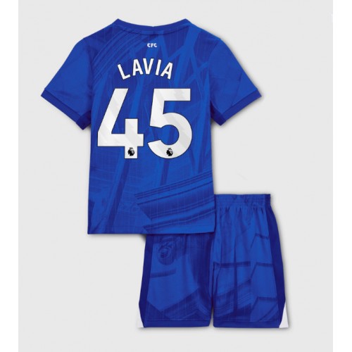 Chelsea Romeo Lavia #45 Domácí dres komplet pro Děti 2025-26 Krátkým Rukávem (+ Krátké kalhoty) Chelsea Romeo Lavia #45 Domácí dres komplet pro Děti 2025-26 Krátkým Rukávem (+ Krátké kalhoty)