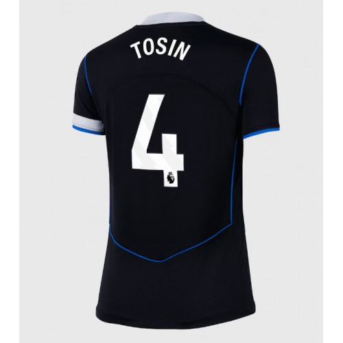 Chelsea Tosin Adarabioyo #4 Alternativní Dres pro Dámy 2025-26 Krátkým Rukávem Chelsea Tosin Adarabioyo #4 Alternativní Dres pro Dámy 2025-26 Krátkým Rukávem
