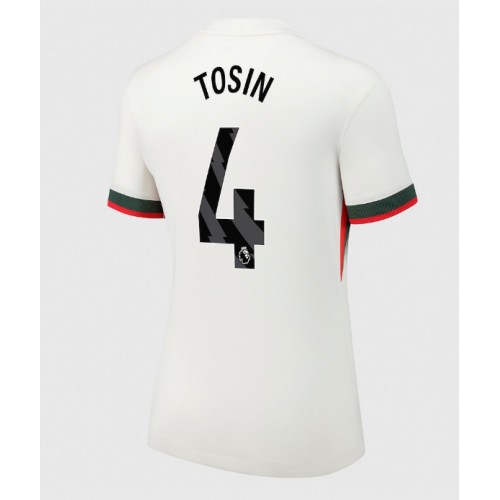Chelsea Tosin Adarabioyo #4 Venkovní Dres pro Dámy 2025-26 Krátkým Rukávem Chelsea Tosin Adarabioyo #4 Venkovní Dres pro Dámy 2025-26 Krátkým Rukávem