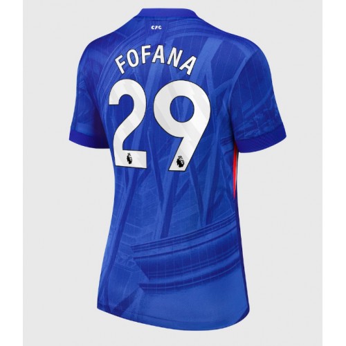 Chelsea Wesley Fofana #29 Domácí Dres pro Dámy 2025-26 Krátkým Rukávem Chelsea Wesley Fofana #29 Domácí Dres pro Dámy 2025-26 Krátkým Rukávem