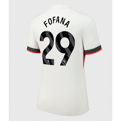 Chelsea Wesley Fofana #29 Venkovní Dres pro Dámy 2025-26 Krátkým Rukávem Chelsea Wesley Fofana #29 Venkovní Dres pro Dámy 2025-26 Krátkým Rukávem