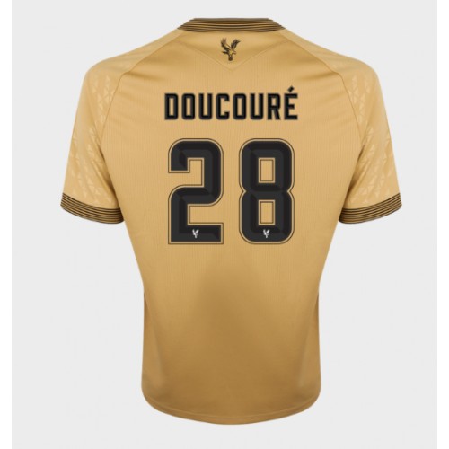 Crystal Palace Cheick Doucoure #28 Venkovní Dres 2025-26 Krátkým Rukávem Crystal Palace Cheick Doucoure #28 Venkovní Dres 2025-26 Krátkým Rukávem