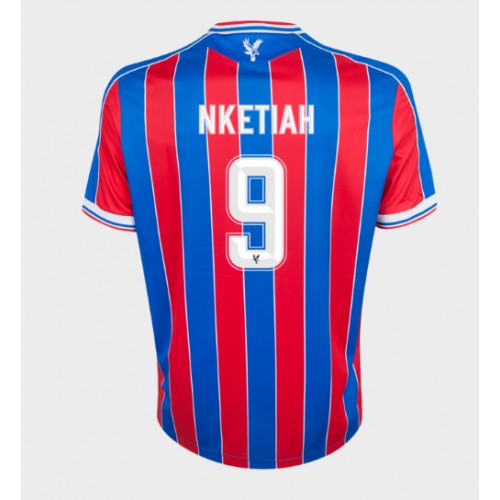Crystal Palace Eddie Nketiah #9 Domácí Dres 2025-26 Krátkým Rukávem Crystal Palace Eddie Nketiah #9 Domácí Dres 2025-26 Krátkým Rukávem
