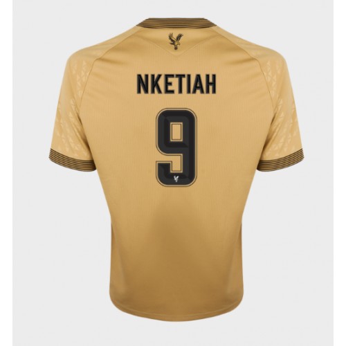 Crystal Palace Eddie Nketiah #9 Venkovní Dres 2025-26 Krátkým Rukávem Crystal Palace Eddie Nketiah #9 Venkovní Dres 2025-26 Krátkým Rukávem