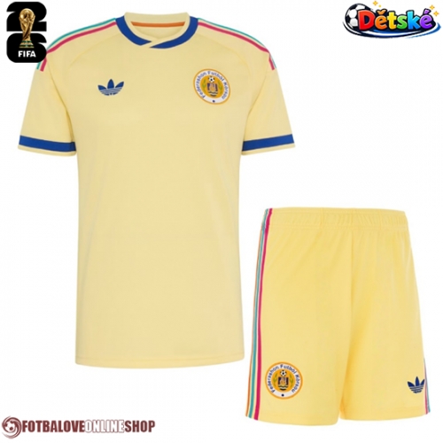 Curaçao Venkovní dres komplet pro Děti MS 2026 Krátkým Rukávem (+ Krátké kalhoty)