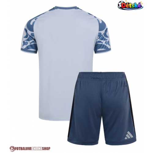 Eintracht Frankfurt Alternativní dres komplet pro Děti 2026-27 Krátkým Rukávem (+ Krátké kalhoty)