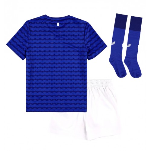 Everton Domácí dres komplet pro Děti 2025-26 Krátkým Rukávem (+ Krátké kalhoty)