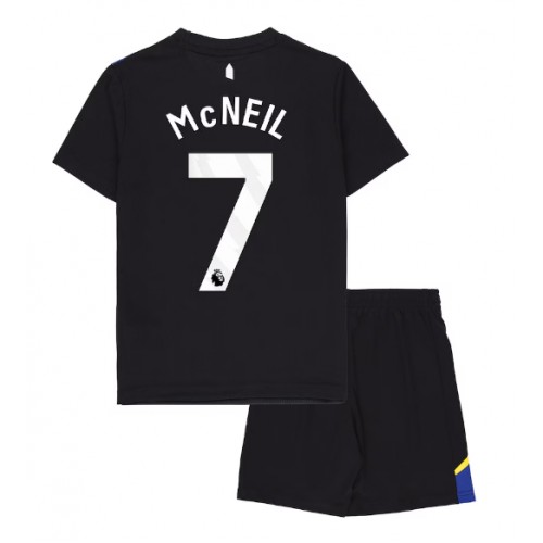Everton Dwight McNeil #7 Alternativní dres komplet pro Děti 2025-26 Krátkým Rukávem (+ Krátké kalhoty)