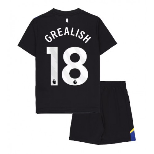 Everton Jack Grealish #18 Alternativní dres komplet pro Děti 2025-26 Krátkým Rukávem (+ Krátké kalhoty) Everton Jack Grealish #18 Alternativní dres komplet pro Děti 2025-26 Krátkým Rukávem (+ Krátké kalhoty)