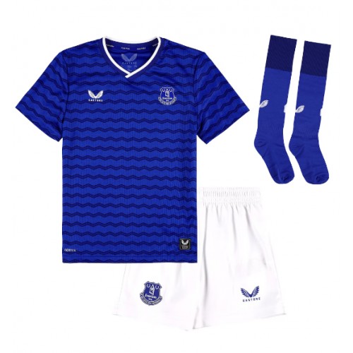 Everton Jack Grealish #18 Domácí dres komplet pro Děti 2025-26 Krátkým Rukávem (+ Krátké kalhoty) Everton Jack Grealish #18 Domácí dres komplet pro Děti 2025-26 Krátkým Rukávem (+ Krátké kalhoty)
