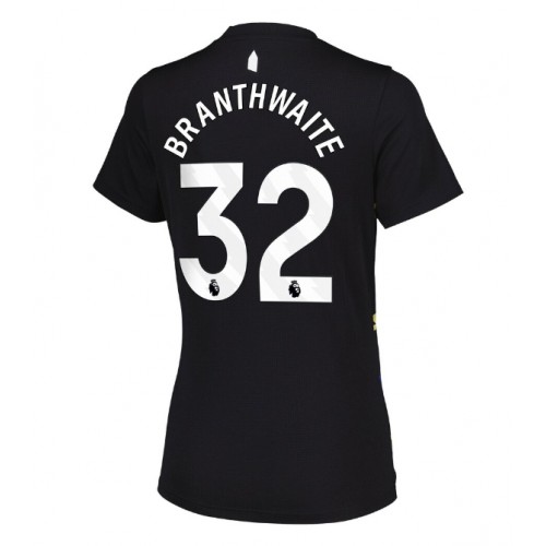 Everton Jarrad Branthwaite #32 Alternativní Dres pro Dámy 2025-26 Krátkým Rukávem Everton Jarrad Branthwaite #32 Alternativní Dres pro Dámy 2025-26 Krátkým Rukávem