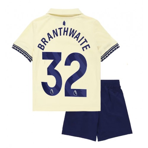 Everton Jarrad Branthwaite #32 Venkovní dres komplet pro Děti 2025-26 Krátkým Rukávem (+ Krátké kalhoty) Everton Jarrad Branthwaite #32 Venkovní dres komplet pro Děti 2025-26 Krátkým Rukávem (+ Krátké kalhoty)