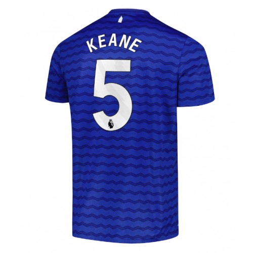 Everton Michael Keane #5 Domácí Dres 2025-26 Krátkým Rukávem Everton Michael Keane #5 Domácí Dres 2025-26 Krátkým Rukávem
