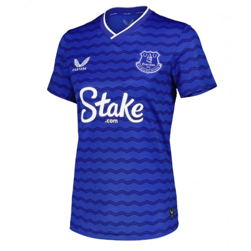 Everton Thierno Barry #11 Domácí Dres pro Dámy 2025-26 Krátkým Rukávem Everton Thierno Barry #11 Domácí Dres pro Dámy 2025-26 Krátkým Rukávem