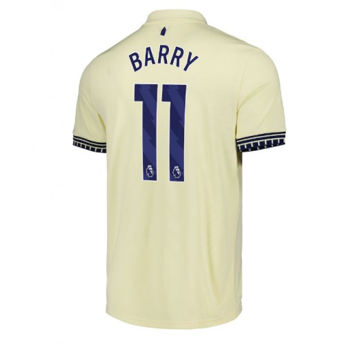 Everton Thierno Barry #11 Venkovní Dres 2025-26 Krátkým Rukávem Everton Thierno Barry #11 Venkovní Dres 2025-26 Krátkým Rukávem