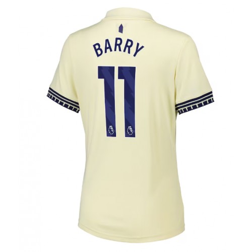 Everton Thierno Barry #11 Venkovní Dres pro Dámy 2025-26 Krátkým Rukávem Everton Thierno Barry #11 Venkovní Dres pro Dámy 2025-26 Krátkým Rukávem
