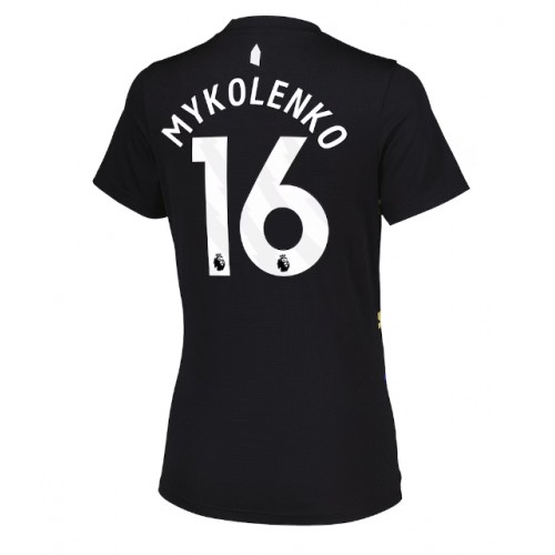 Everton Vitaliy Mykolenko #16 Alternativní Dres pro Dámy 2025-26 Krátkým Rukávem Everton Vitaliy Mykolenko #16 Alternativní Dres pro Dámy 2025-26 Krátkým Rukávem