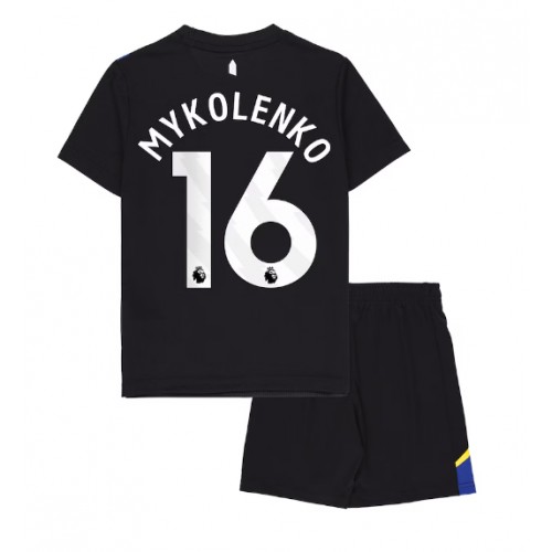 Everton Vitaliy Mykolenko #16 Alternativní dres komplet pro Děti 2025-26 Krátkým Rukávem (+ Krátké kalhoty) Everton Vitaliy Mykolenko #16 Alternativní dres komplet pro Děti 2025-26 Krátkým Rukávem (+ Krátké kalhoty)