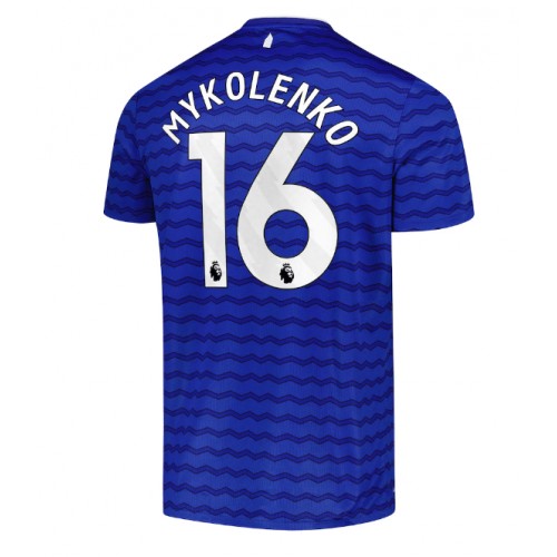 Everton Vitaliy Mykolenko #16 Domácí Dres 2025-26 Krátkým Rukávem Everton Vitaliy Mykolenko #16 Domácí Dres 2025-26 Krátkým Rukávem