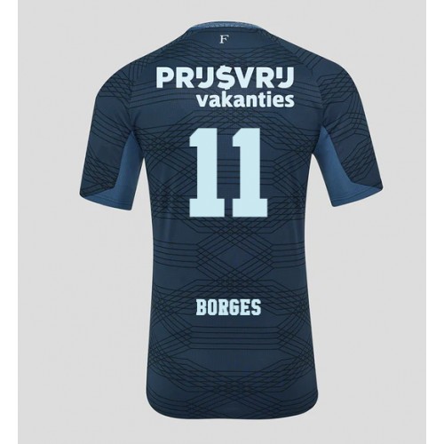 Feyenoord Goncalo Borges #11 Venkovní Dres 2025-26 Krátkým Rukávem Feyenoord Goncalo Borges #11 Venkovní Dres 2025-26 Krátkým Rukávem