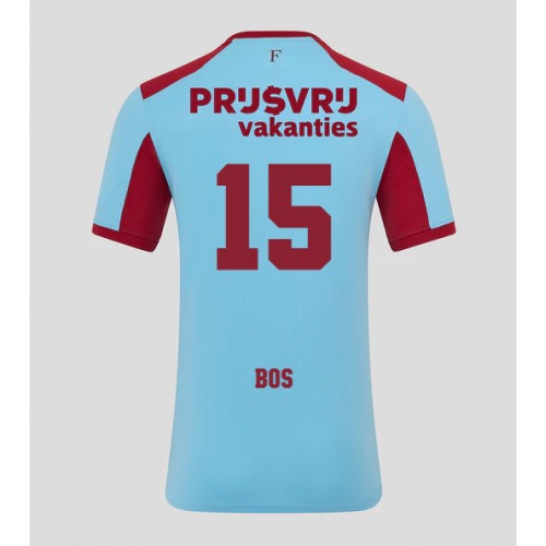 Feyenoord Jordan Bos #15 Alternativní Dres 2025-26 Krátkým Rukávem Feyenoord Jordan Bos #15 Alternativní Dres 2025-26 Krátkým Rukávem