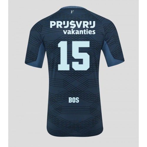 Feyenoord Jordan Bos #15 Venkovní Dres 2025-26 Krátkým Rukávem Feyenoord Jordan Bos #15 Venkovní Dres 2025-26 Krátkým Rukávem