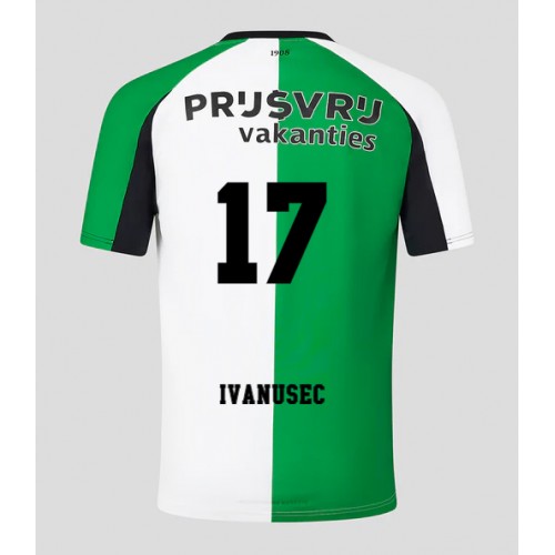 Feyenoord Luka Ivanusec #17 Alternativní Dres 2024-25 Krátkým Rukávem Feyenoord Luka Ivanusec #17 Alternativní Dres 2024-25 Krátkým Rukávem