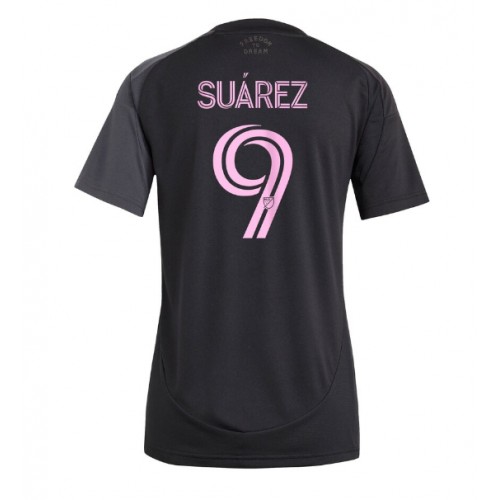 Inter Miami Luis Suarez #9 Venkovní Dres pro Dámy 2025-26 Krátkým Rukávem Inter Miami Luis Suarez #9 Venkovní Dres pro Dámy 2025-26 Krátkým Rukávem