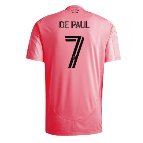 Inter Miami Rodrigo De Paul #7 Domácí Dres 2025-26 Krátkým Rukávem Inter Miami Rodrigo De Paul #7 Domácí Dres 2025-26 Krátkým Rukávem