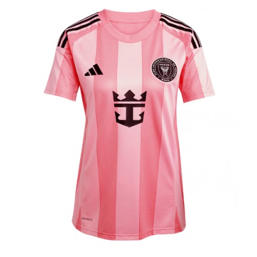 Inter Miami Sergio Busquets #5 Domácí Dres pro Dámy 2025-26 Krátkým Rukávem Inter Miami Sergio Busquets #5 Domácí Dres pro Dámy 2025-26 Krátkým Rukávem