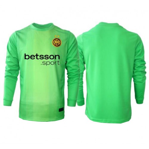 Inter Milan Brankář Alternativní Dres 2025-26 Dlouhým Rukávem Inter Milan Brankář Alternativní Dres 2025-26 Dlouhým Rukávem