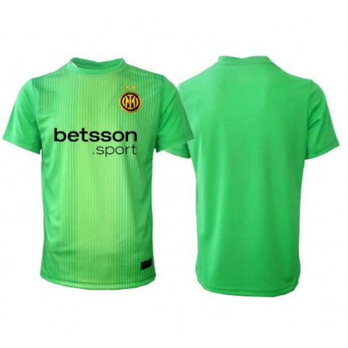 Inter Milan Brankář Alternativní Dres 2025-26 Krátkým Rukávem Inter Milan Brankář Alternativní Dres 2025-26 Krátkým Rukávem
