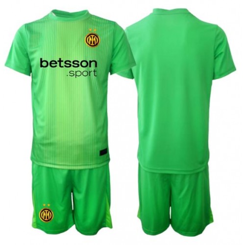 Inter Milan Brankář Alternativní dres komplet pro Děti 2025-26 Krátkým Rukávem (+ Krátké kalhoty) Inter Milan Brankář Alternativní dres komplet pro Děti 2025-26 Krátkým Rukávem (+ Krátké kalhoty)