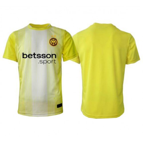 Inter Milan Brankář Venkovní Dres 2025-26 Krátkým Rukávem Inter Milan Brankář Venkovní Dres 2025-26 Krátkým Rukávem