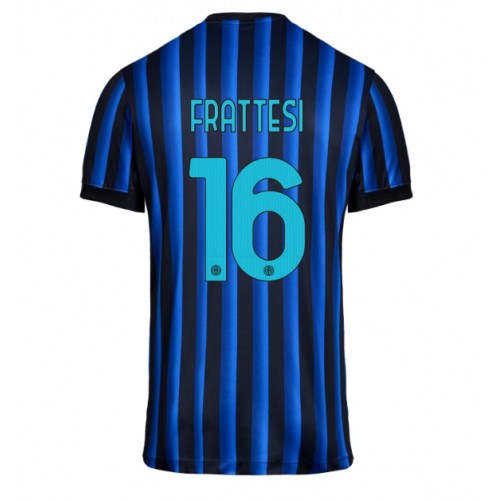 Inter Milan Davide Frattesi #16 Domácí Dres 2025-26 Krátkým Rukávem Inter Milan Davide Frattesi #16 Domácí Dres 2025-26 Krátkým Rukávem