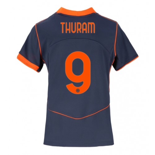 Inter Milan Marcus Thuram #9 Alternativní Dres pro Dámy 2025-26 Krátkým Rukávem Inter Milan Marcus Thuram #9 Alternativní Dres pro Dámy 2025-26 Krátkým Rukávem