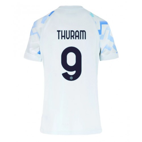 Inter Milan Marcus Thuram #9 Venkovní Dres pro Dámy 2025-26 Krátkým Rukávem Inter Milan Marcus Thuram #9 Venkovní Dres pro Dámy 2025-26 Krátkým Rukávem