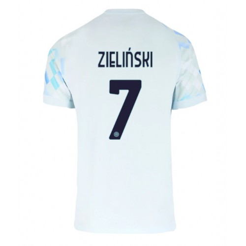 Inter Milan Piotr Zielinski #7 Venkovní Dres 2025-26 Krátkým Rukávem Inter Milan Piotr Zielinski #7 Venkovní Dres 2025-26 Krátkým Rukávem
