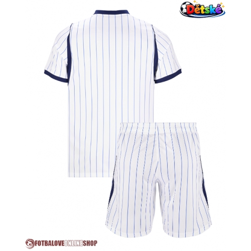 Inter Milan Venkovní dres komplet pro Děti 2026-27 Krátkým Rukávem (+ Krátké kalhoty)