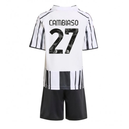 Juventus Andrea Cambiaso #27 Domácí dres komplet pro Děti 2025-26 Krátkým Rukávem (+ Krátké kalhoty) Juventus Andrea Cambiaso #27 Domácí dres komplet pro Děti 2025-26 Krátkým Rukávem (+ Krátké kalhoty)