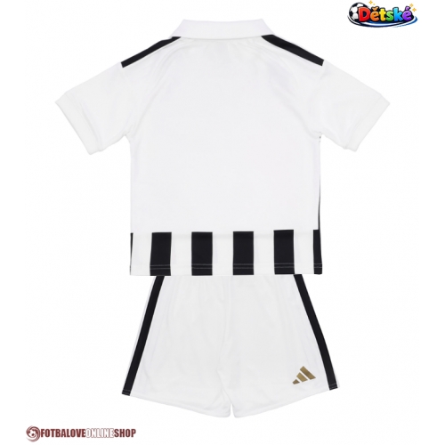 Juventus Domácí dres komplet pro Děti 2026-27 Krátkým Rukávem (+ Krátké kalhoty)