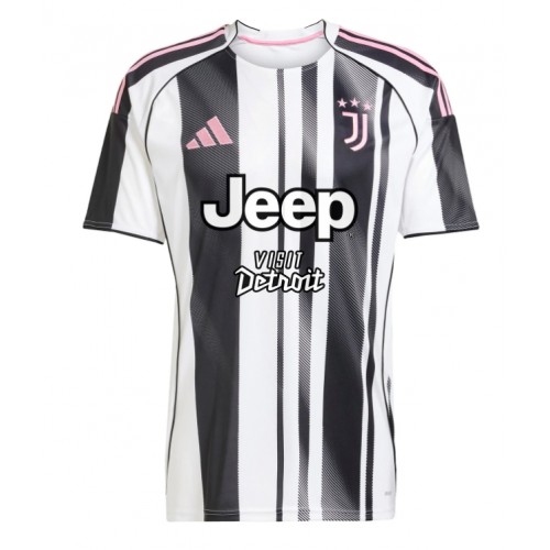 Juventus Dusan Vlahovic #9 Domácí Dres 2025-26 Krátkým Rukávem Juventus Dusan Vlahovic #9 Domácí Dres 2025-26 Krátkým Rukávem